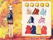 Ginkgo Flowers dress up online game showing two friends, Lisa and Maria, in stylish garden party outfits