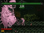 LabaNN free online action platformer game, epic boss battle against unique enemies, challenging 2D platforming and combat