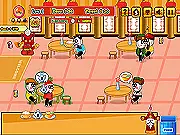Panda Restaurant 3 free online time management game, a cute panda serving food to customers