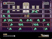 Ghost Host game screenshot, arcade shooter, pizza revenge game, free online action