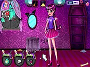 Play Draculaura Room Cleanup free online game, tidying the messy Monster High room