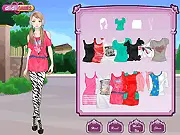 The Walking Music game logo featuring a stylish character listening to music while walking