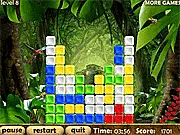 Expedition Findings Match 3 Online game screenshot with colorful bricks