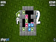 Puzzing 2 free online puzzle game screenshot, sliding block match-3 gameplay