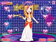 Free online game Game Showgirl Dressup fashion style glamour TV show model