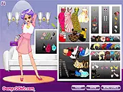 Free online game Party Girl Victoria dress up fashion style makeover