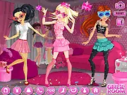 Emily's Diary Welcome to our Party free online game screen showing party preparations and characters