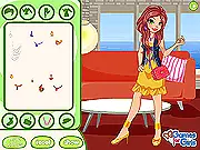 Play Coachella Festival Dress-Up free online fashion game, styling a model in trendy bohemian clothes and accessories