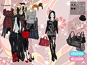 Diamond Point Dress Up game screenshot showing a girl wearing a shimmering gown embellished with diamonds and noble accessories, play free online