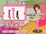 Play Pony Love free online dress-up and care game, grooming the pony Cute Star and styling her owner Mary for a date