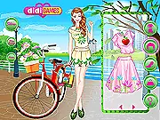 Eco Friendly Dressup free online fashion game choosing sustainable clothes and slogans