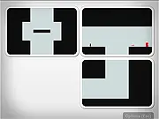 Continuity online puzzle game screenshot, moving tiles to make a platforming path, free logic game