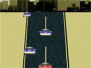 Shanghai Taxi Race 2D free online game, car racing game thumbnail, driving game in China city