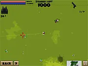Zombie 1001 free online defense game. Shoot the evil zombie horde on the farm, buy weapons, and fight the final boss.