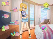 Play Beach Summer Vacation free dress-up game online, fashion and makeover game with swimsuits and summer clothing