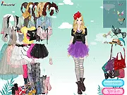 Screenshot of Adorable Tutu Veil Stacked showing a model wearing a customized, layered tutu and a long, flowing bridal veil