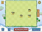 Puzzle Monsters free online logic game, solving 80 challenging puzzle levels, play on PlayArcadeHub