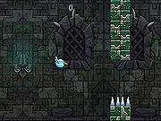 Blue Flappy Bird free online game, classic arcade challenge with blue bird, high score game on PlayArcadeHub