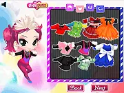 Gameplay screenshot of Your Sweetheart 2 showing the twin girls, Kelly and Nelly, in fashionable outfits, ready to be customized in the online dress up game.