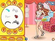 Editor's Pick Birthday Party dress up game screenshot, fashion girl styling a birthday outfit, play free online