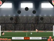 Football Heads 2013-14 Bundesliga free online soccer game screenshot, two big-headed players competing for the ball, sports game on PlayArcadeHub