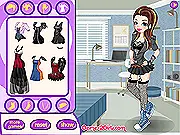 Play School Punk Party free online dress up game featuring punk rock fashion and outfits