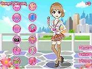 Play Vibrant Beautiful Journalist free dress up game online on PlayArcadeHub