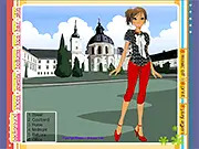Real Estate Agent Dress Up free online fashion game Tiana choosing professional outfits for work