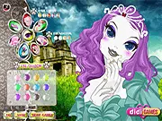 Screenshot of Lily Princess Makeup game, free online dress-up and makeup game for girls