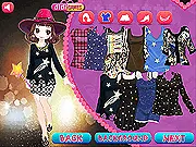 A young actress, Sally, getting a glamorous makeover with professional makeup, hair, and a stunning outfit for her TV show interview in the free online game