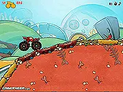 Hungry Truck Challenge free online racing game with food obstacles screenshot