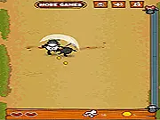 Zombified Farm game screen showing a sheep character shooting at a group of zombie farm animals