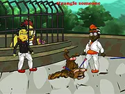 Play Brainless Monkey Rampage free online, an action game where a monkey goes on a global rampage and unlocks new attacks.