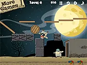 Put it in Jail game screenshot, recapturing cartoon villains and putting them back in jail, a free online action puzzle game