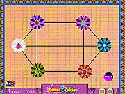 Flower Bugs free online logic and movement puzzle game screenshot