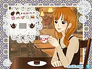 Tea Time Dress Up free online girl game. Choose a stylish outfit for a cafe date on PlayArcadeHub.