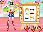Play Super Hero Charm free online dress-up game. Style a girl in a powerful super hero costume with capes and masks.