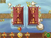 Kamikaze Cat free online physics puzzle game launch explosive cats