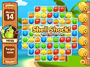 Shell Shock! Match 3 free online tropical puzzle game