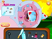 Boots Ear Checkup free online doctor game featuring Boots the Monkey and Dora The Explorer on PlayArcadeHub