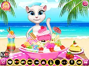 Play Angela Ice Cream Decor free online game for girls on PlayArcadeHub