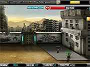 Defense Unit base protect game, US Army soldier shooting terrorists, free online shooter