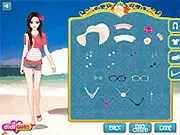 Aegean Sea Travel dress up game, girls preparing for a bike tour holiday, stylish summer outfits