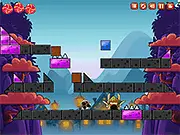 World of Panda: Candy Puzzle game screenshot showing a cute panda character near colorful candies in a puzzle-filled environment with a sign pointing home.
