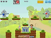Dora and Boots Forest Find Treasure free online game, collecting relics in ancient forest ruins, adventure game