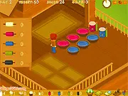 Sheep Farm free online game screenshot, management simulation of wool and milk production, play farm game