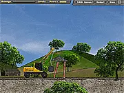 Play Drive To Wreck 2 free online, a physics puzzle game where you drive a crane excavator and use a wrecking ball.