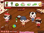 Play Plum Flower House Decor free online, a home decoration game using floral designs and lovely furniture to design a cheerful house.