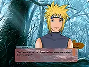 Dating Minato free online game screenshot featuring the handsome anime-style character Minato in a visual novel scene.