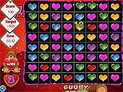Play Heart Match Puzzle free online game, a timed match-3 where you match hearts to break all the hurt tiles.